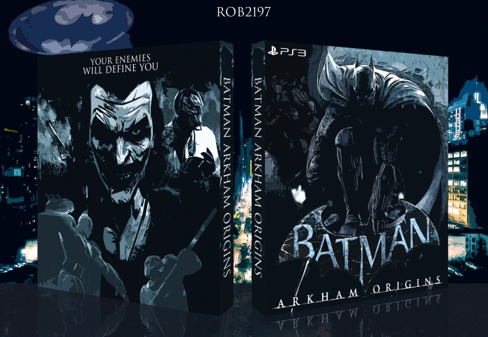 Batman Arkham Origins box art cover