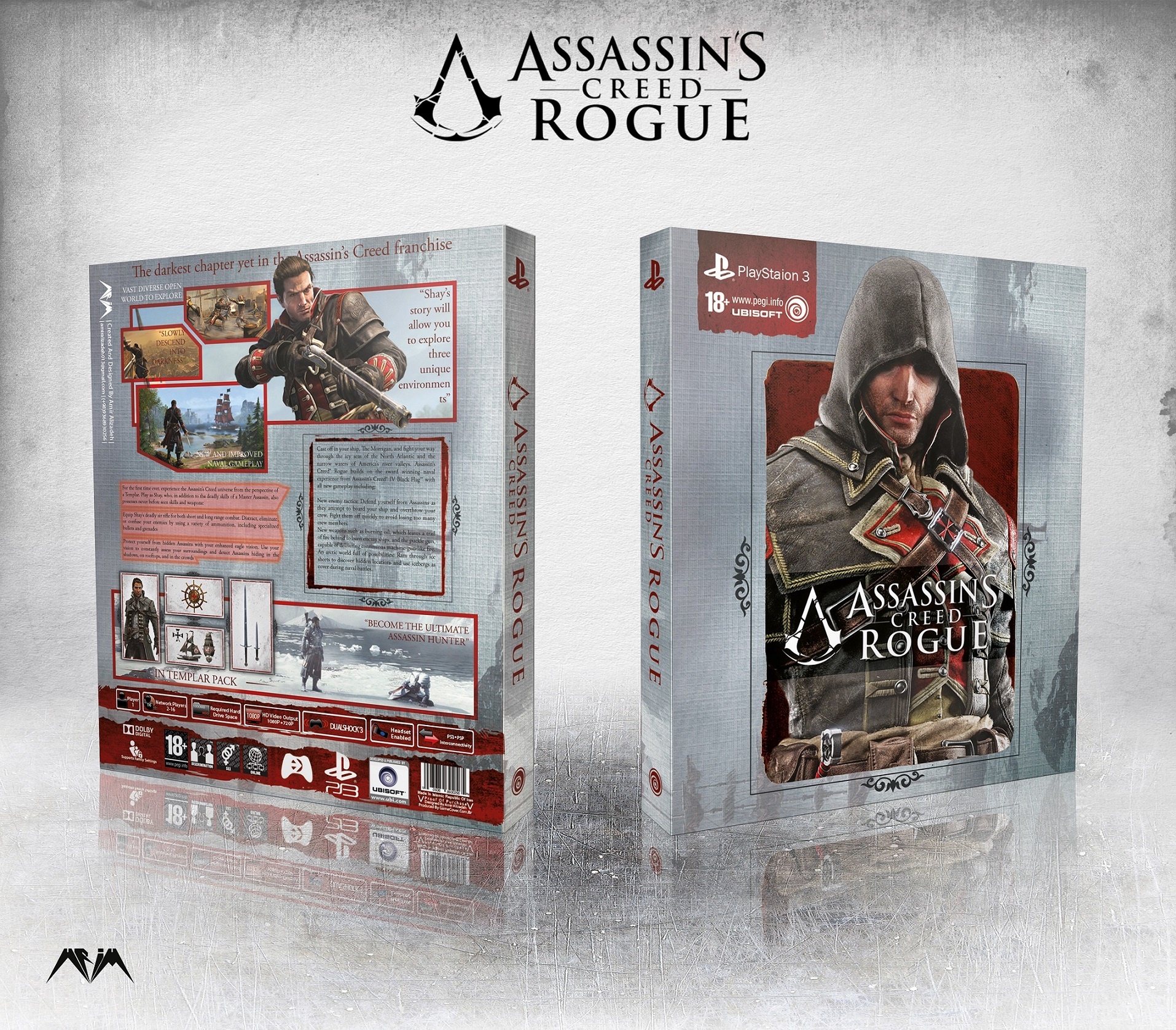 Assassins Creed Rogue box cover