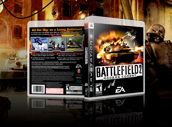 Battlefield 2: Modern Combat box art cover