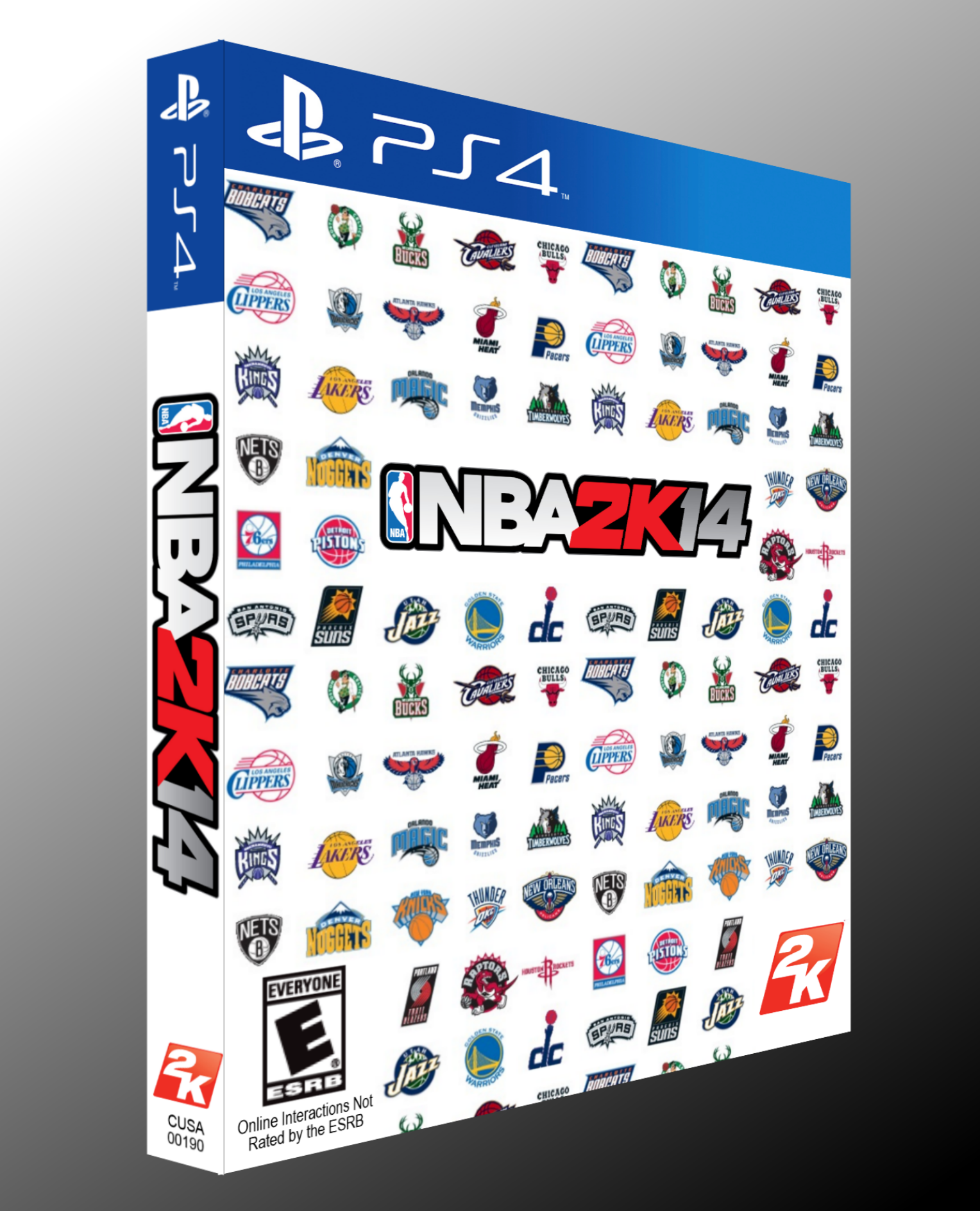 NBA 2K14 box cover