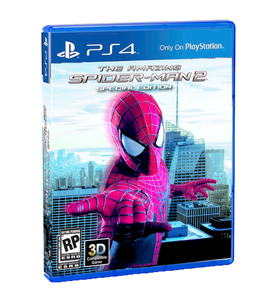 The Amazing Spider-Man 2 box art cover