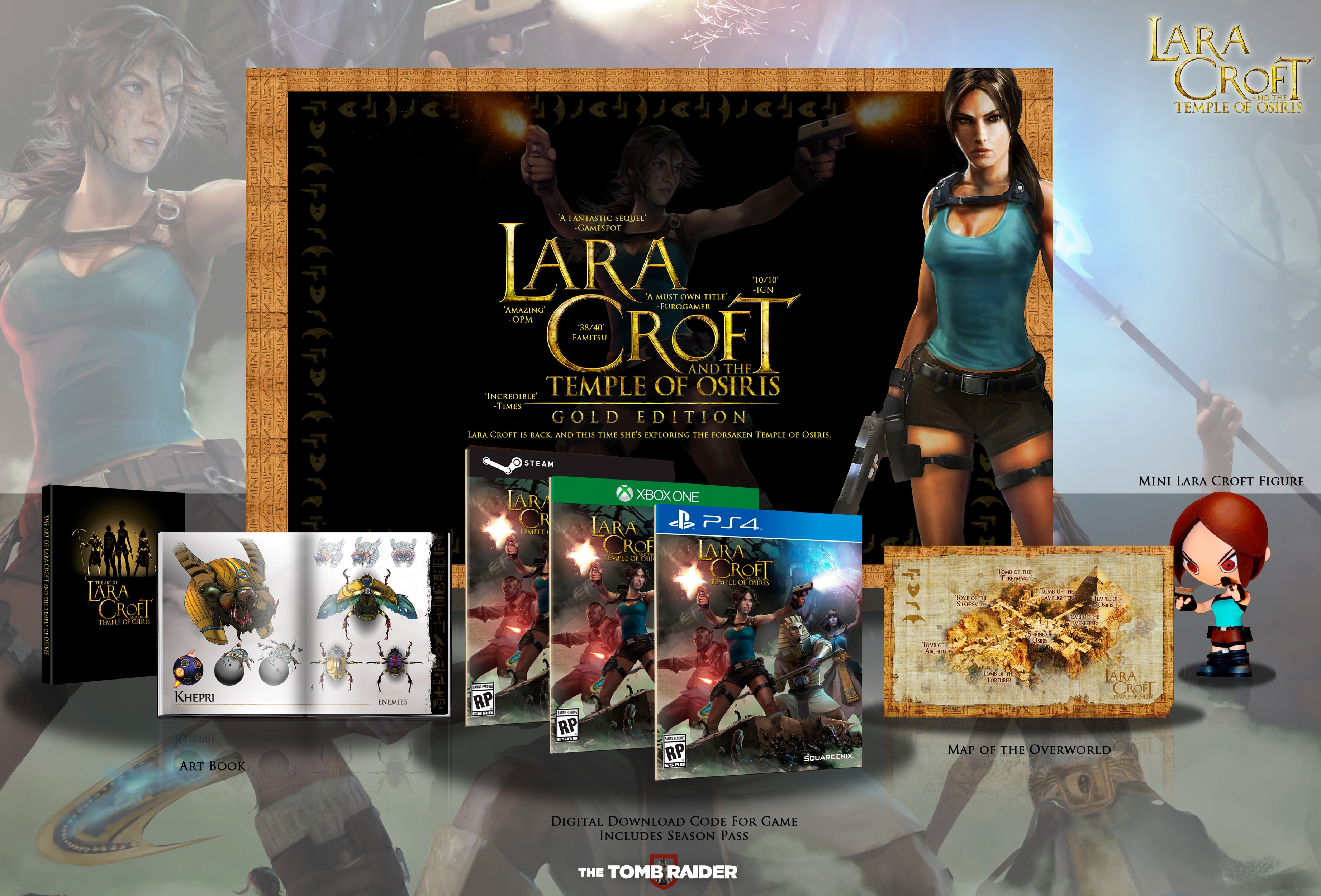 Lara Croft & the Temple of Osiris - Gold Ver. box cover