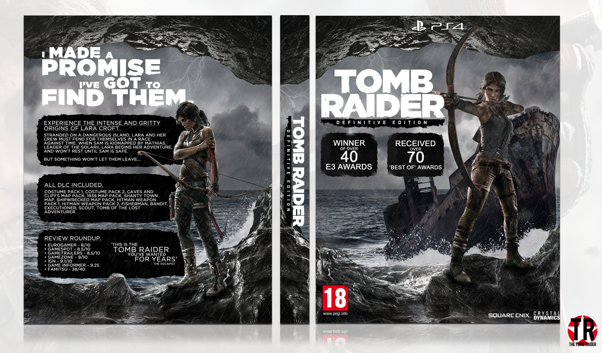 Tomb Raider: Definitive Edition box cover
