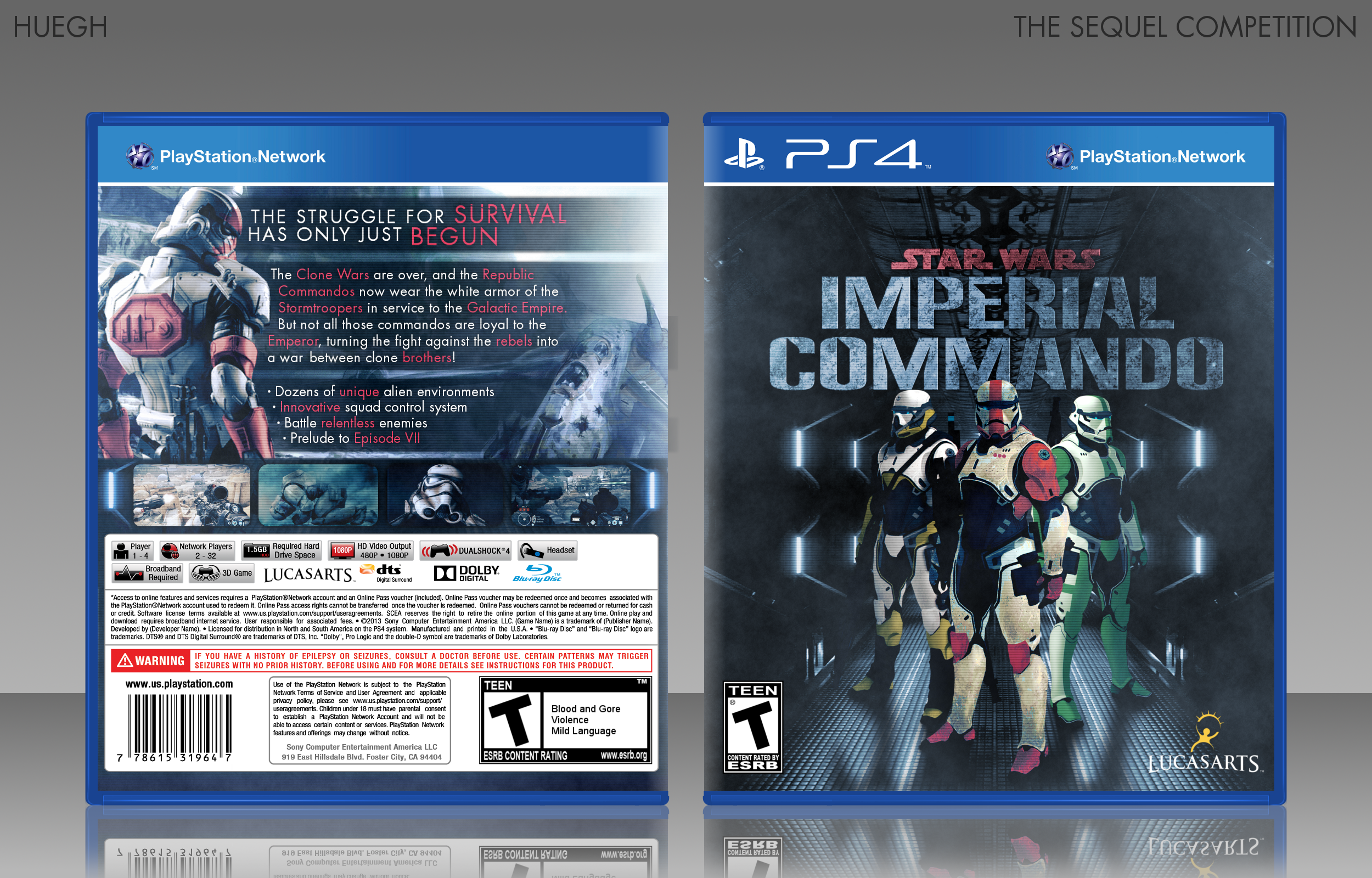 Star Wars Imperial Commando box cover