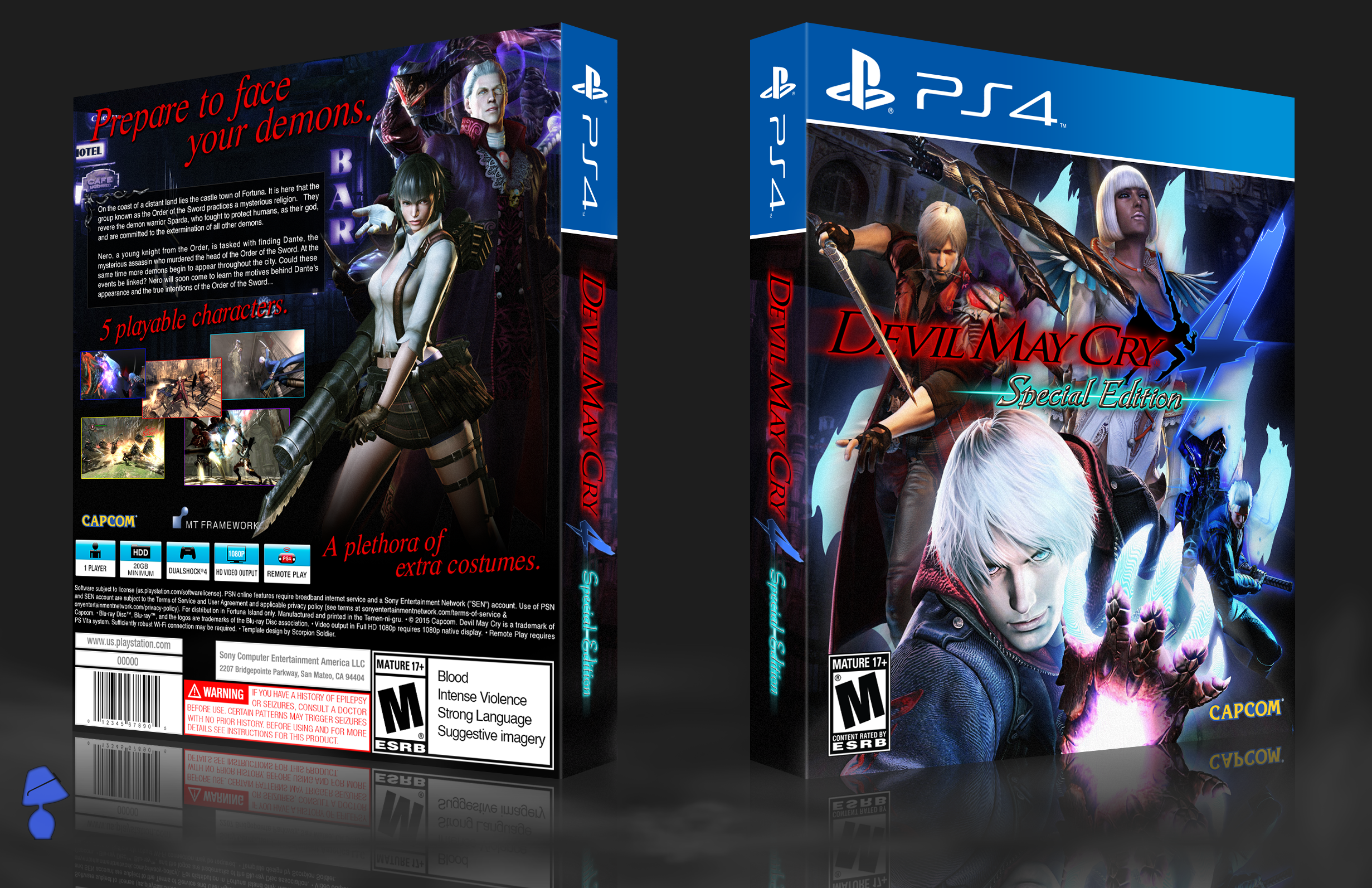 Devil May Cry 4: Special Edition box cover