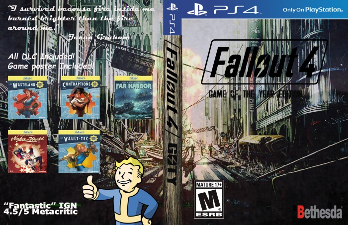 Fallout 4 GOTY box art cover