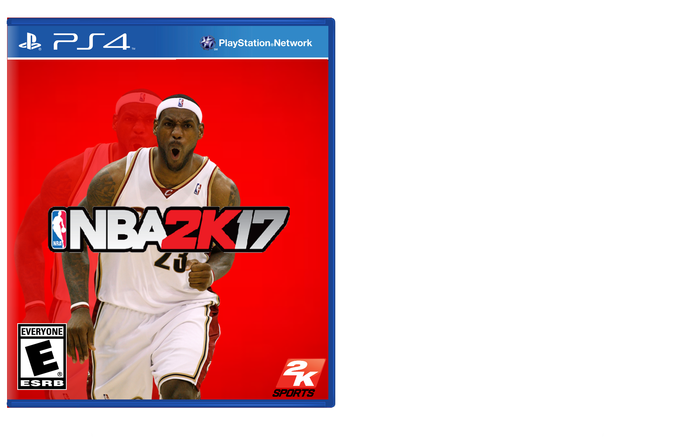 NBA 2K17 box cover