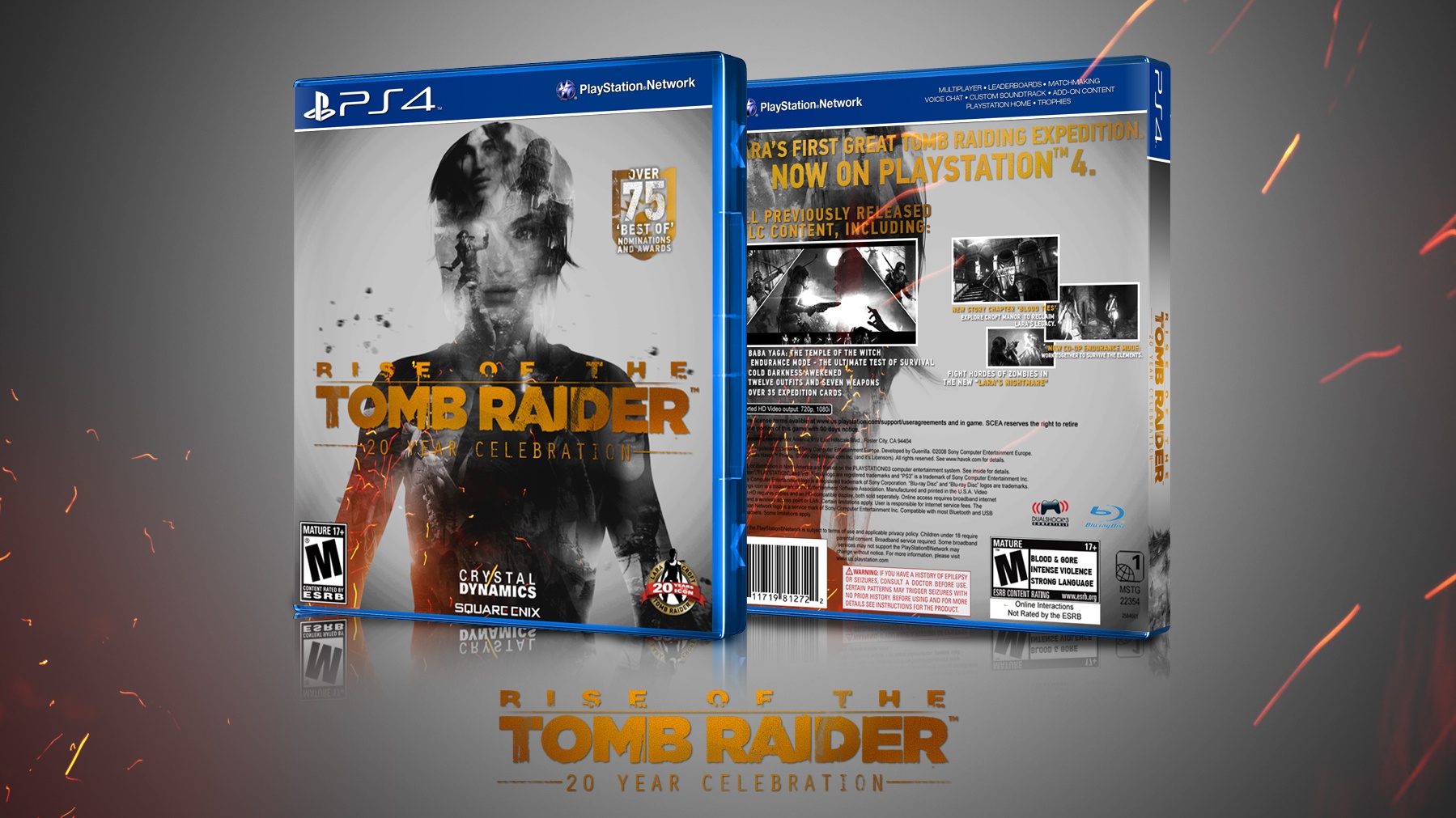 Rise of the Tomb Raider: 20 Year Celebration box cover