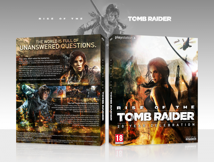 Rise of the Tomb Raider: 20 Year Celebration box art cover