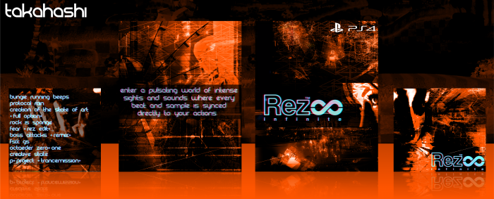 Rez Infinite box art cover