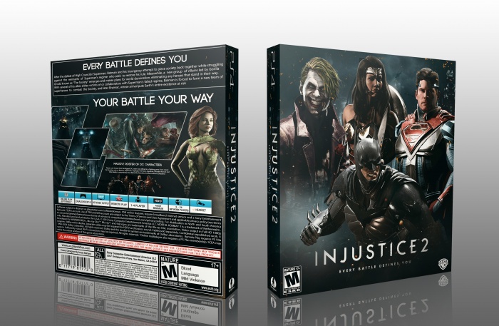 Injustice 2 box art cover