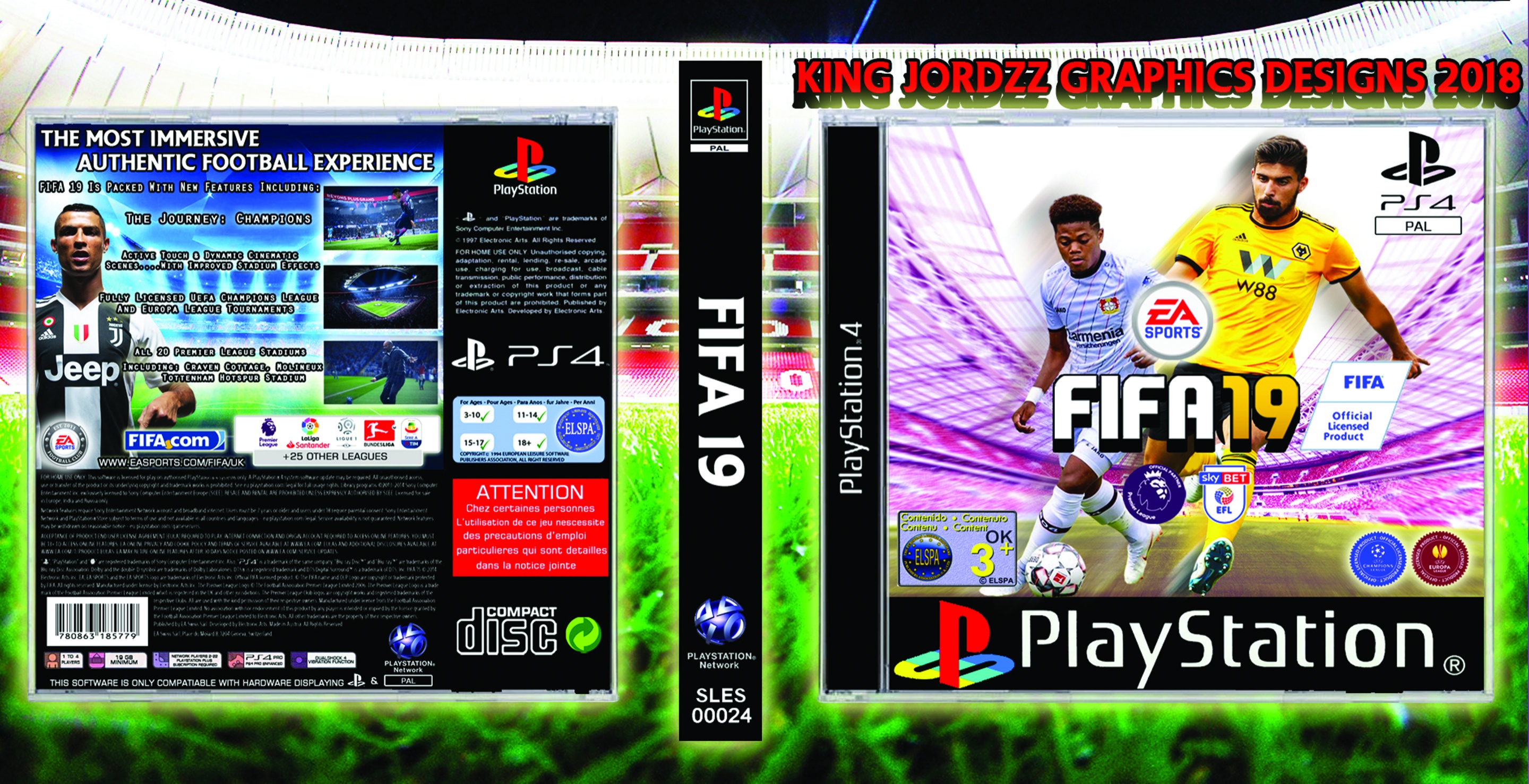 FIFA 19 box cover