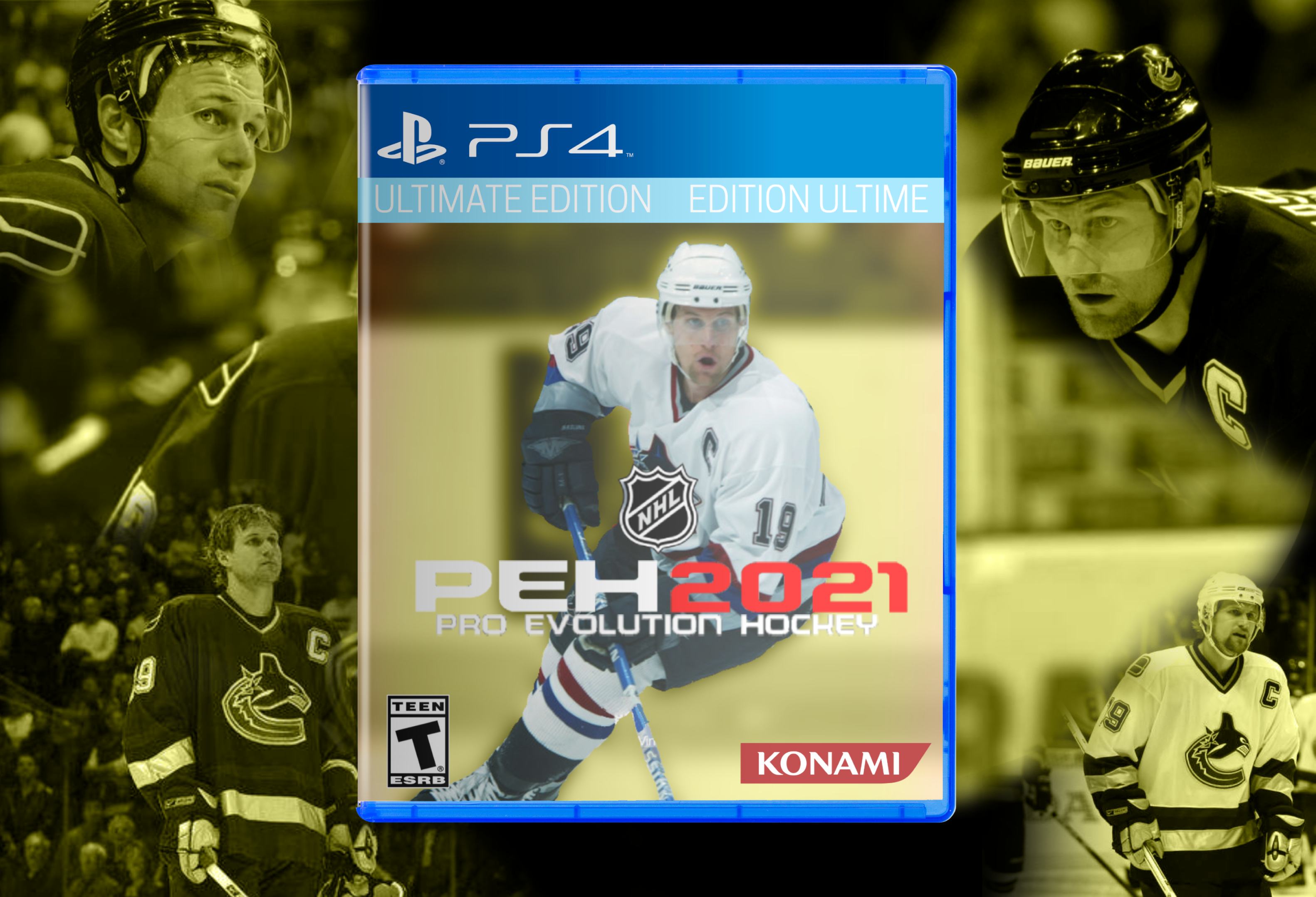 Pro Evolution Hockey 2021 box cover