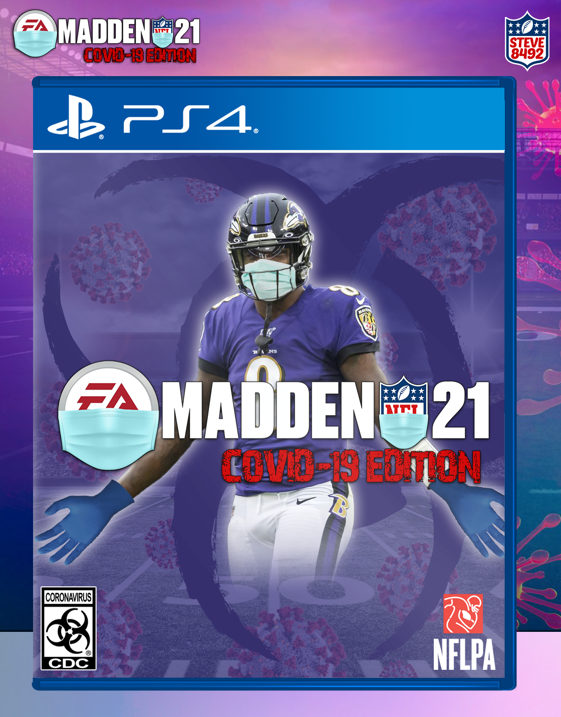 Madden NFL 21: COVID-19 Edition box cover