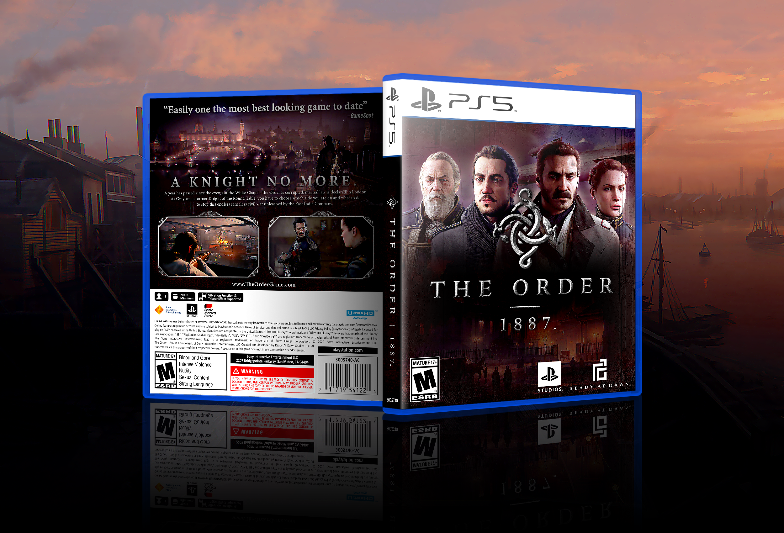 The Order: 1887 box cover
