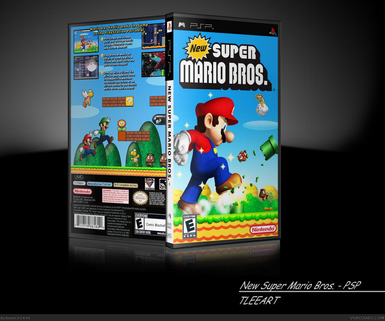 New Super Mario Bros. box cover
