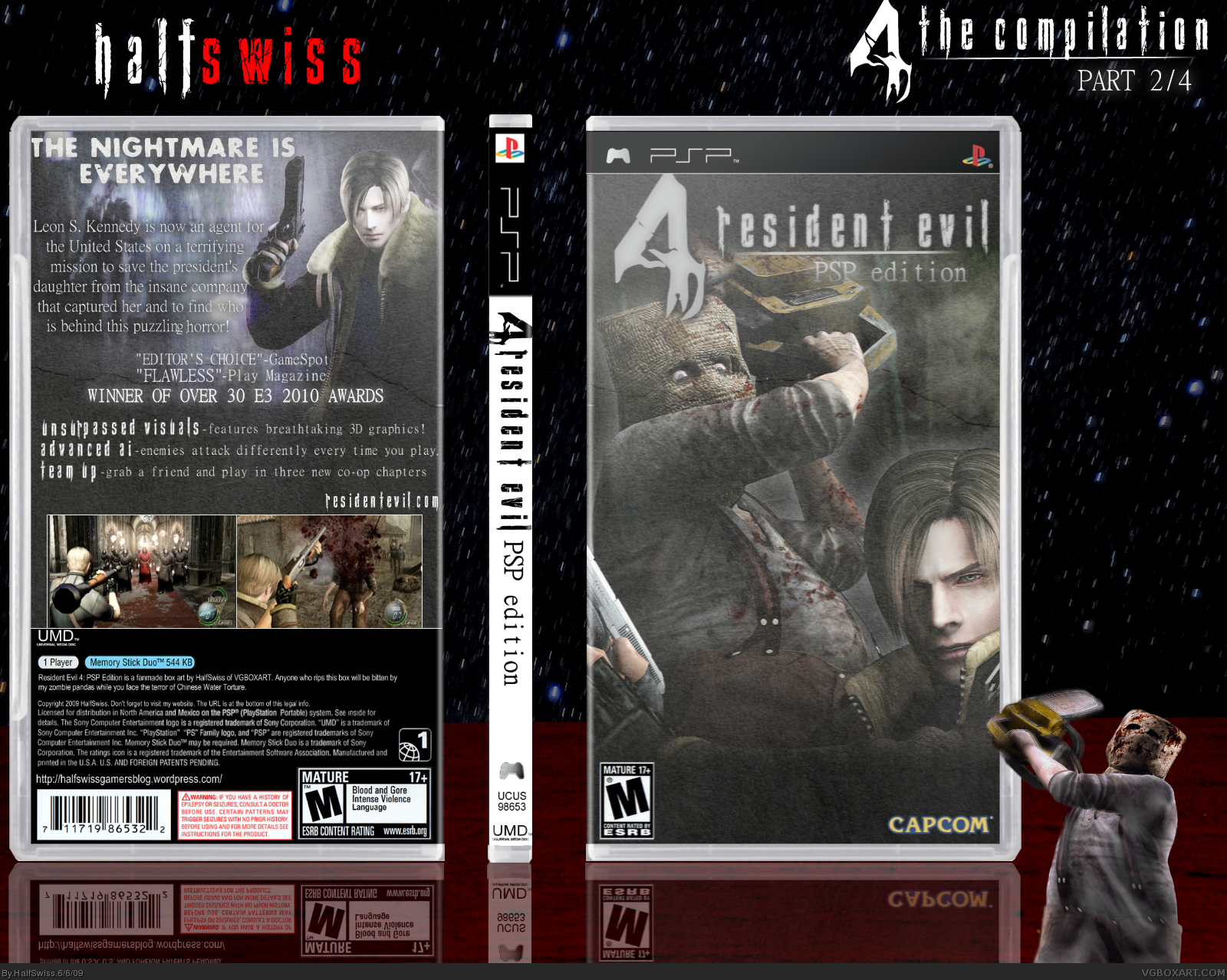 Resident Evil 4: PSP Edition box cover