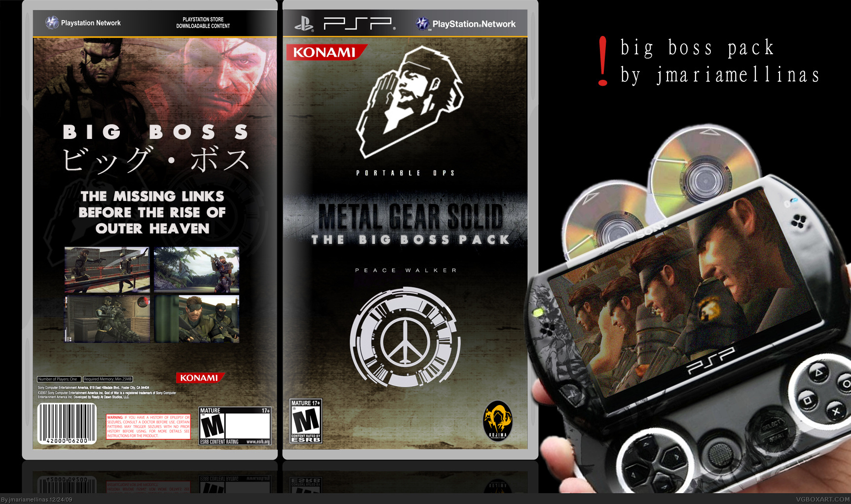 Metal Gear Solid: The Big Boss Pack box cover
