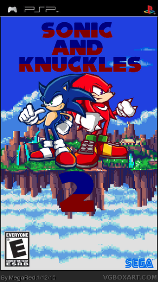 Sonic and Knuckles 2 box cover