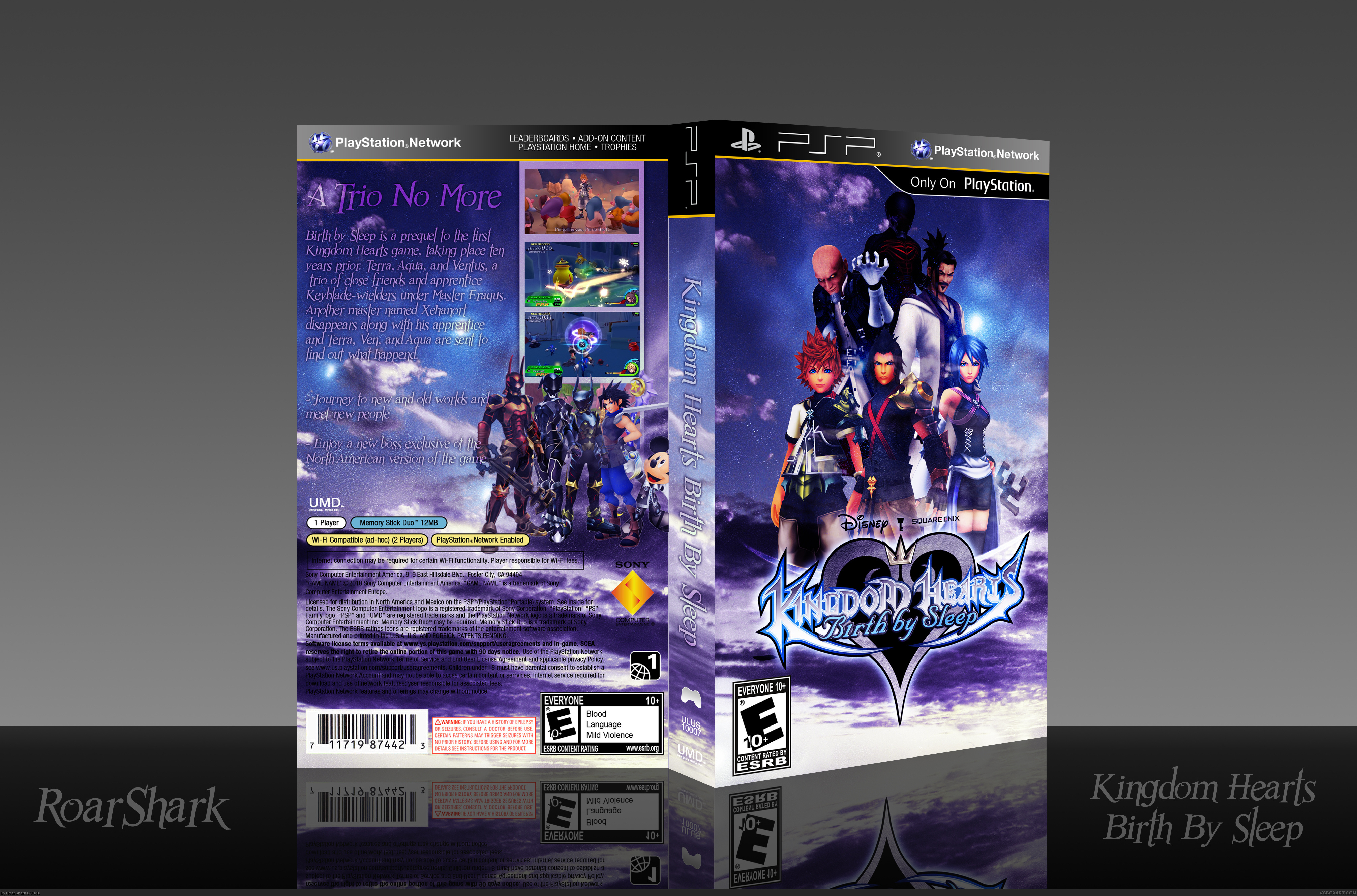 Kingdom Hearts Birth By Sleep box cover
