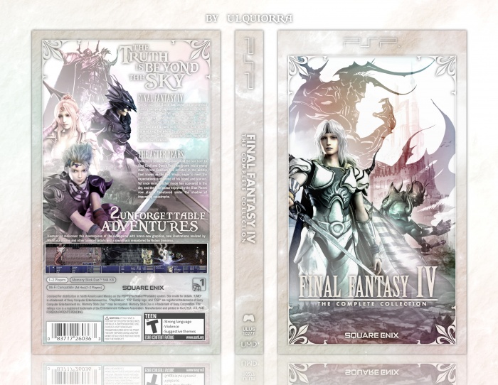 Final Fantasy IV: the complete collection box art cover
