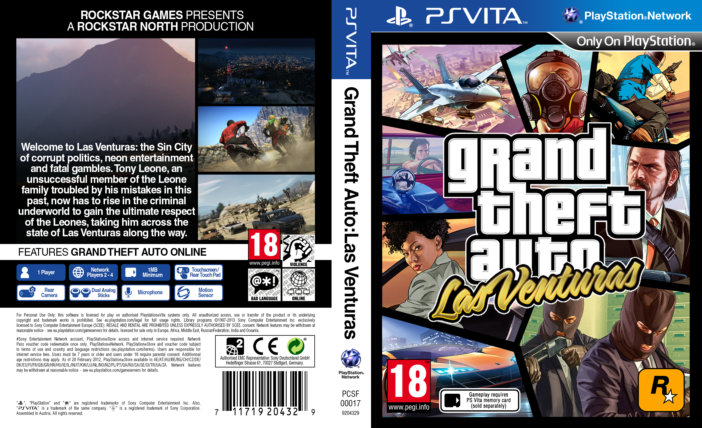 Grand Theft Auto: Las Venturas box cover