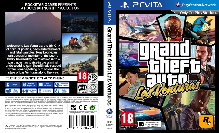 Grand Theft Auto: Las Venturas box art cover