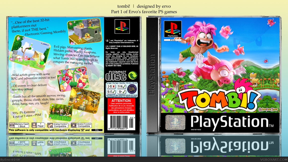 Tombi! box cover