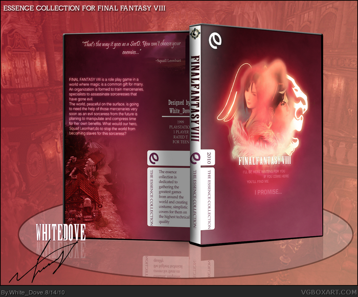 Final  Fantasy VIII box art cover
