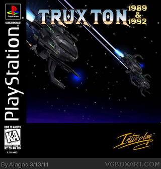 Truxton 1989 & 1992 box cover