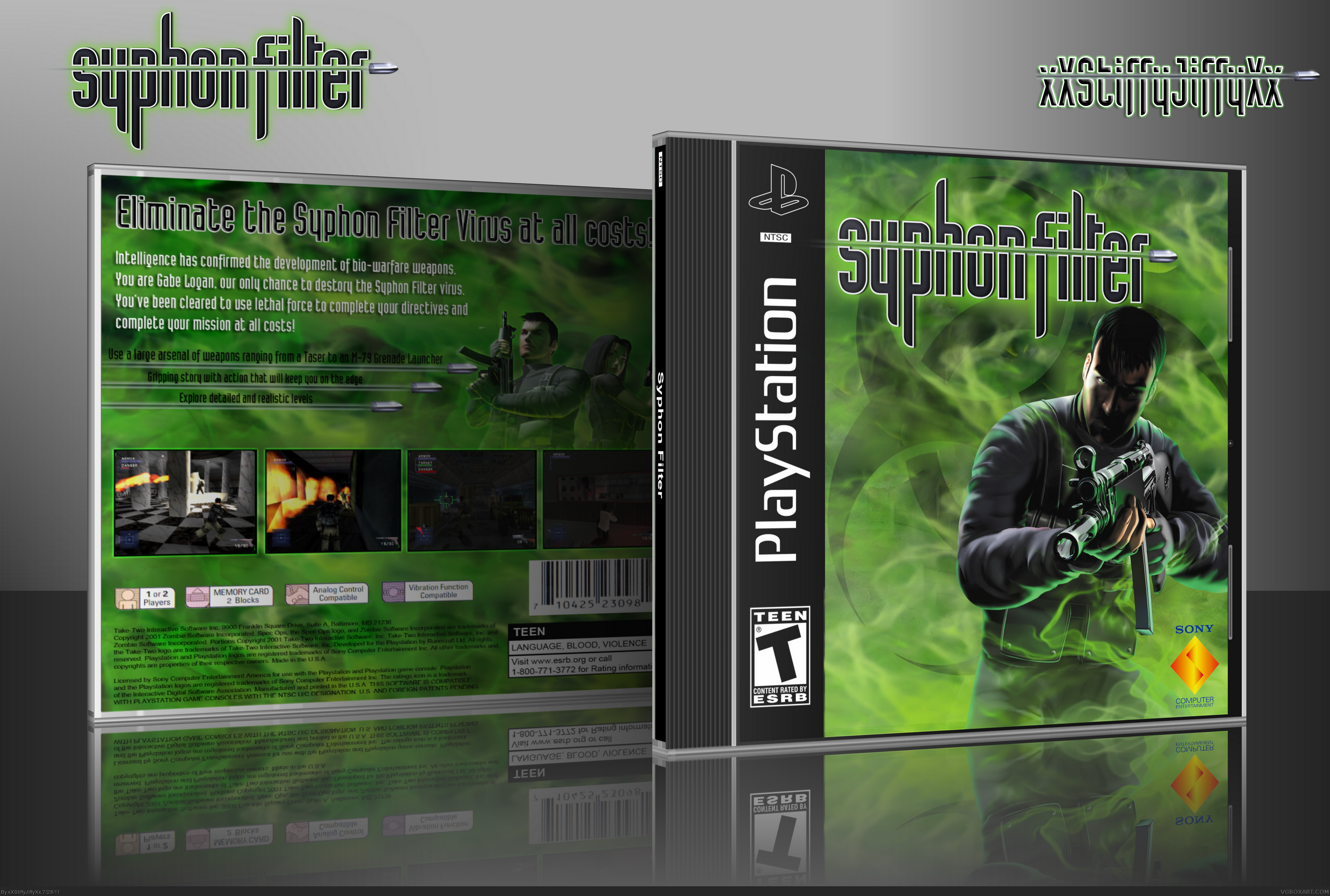 Syphon Filter box cover