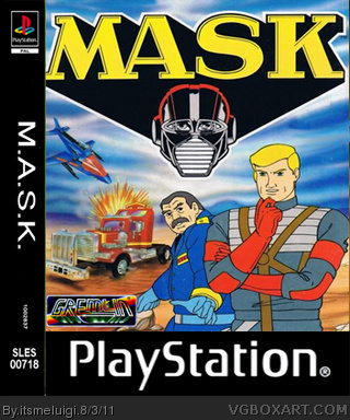 M.A.S.K. box cover