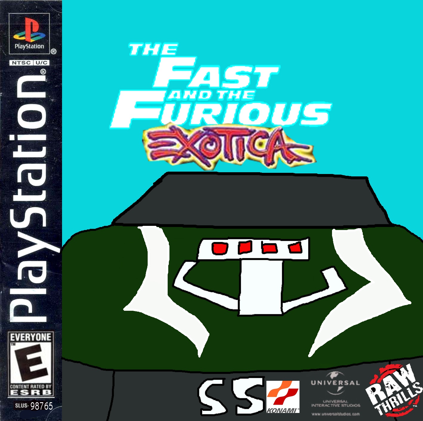 The Fast and The Furious: Exotica box cover