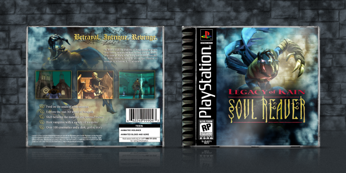 Legacy of Kain: Soul Reaver box art cover