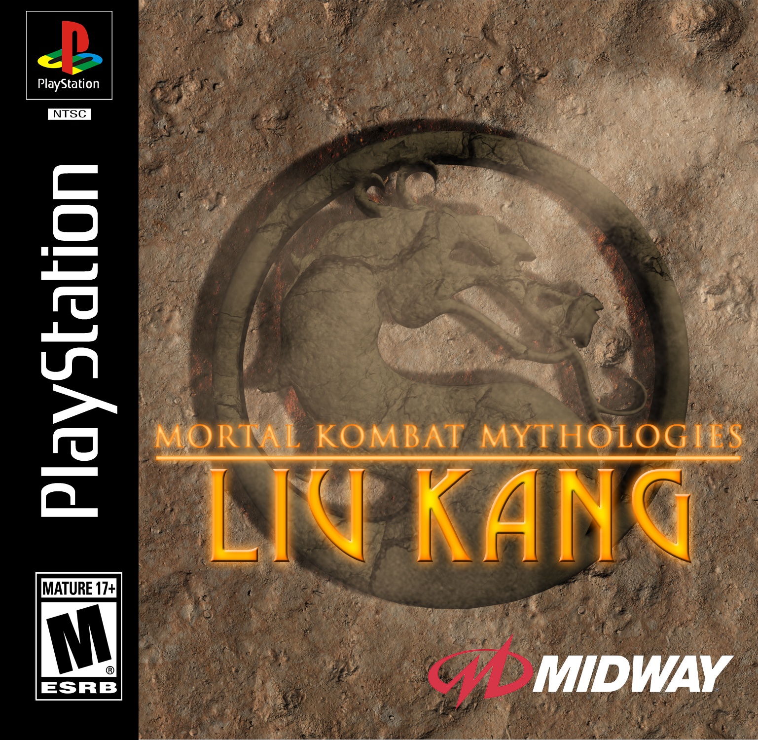 Mortal Kombat Mythologies: Liu Kang box cover