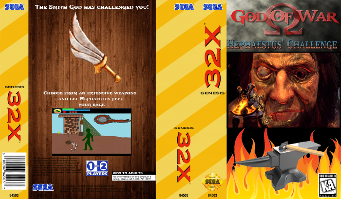 God Of War: Hephaestus' Challenge box cover