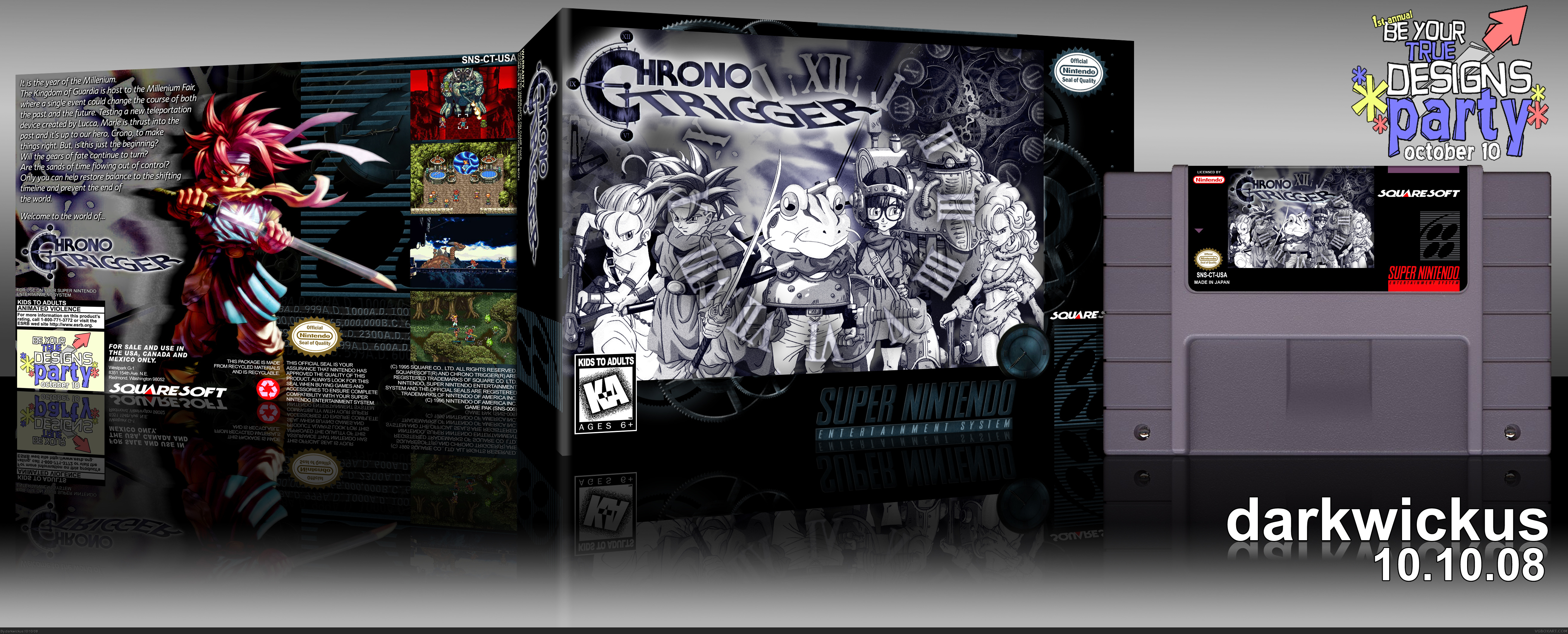 Chrono Trigger box cover