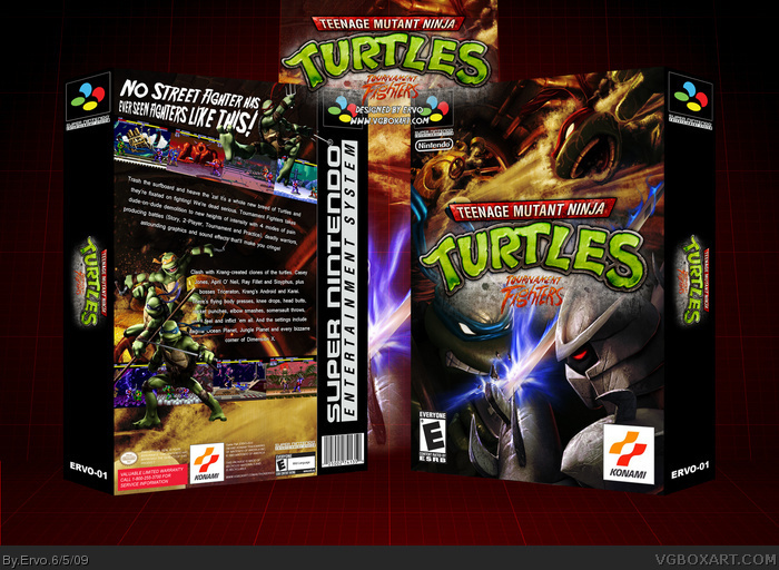 Teenage Mutant Ninja Turtles: Tournament Fighters box art cover