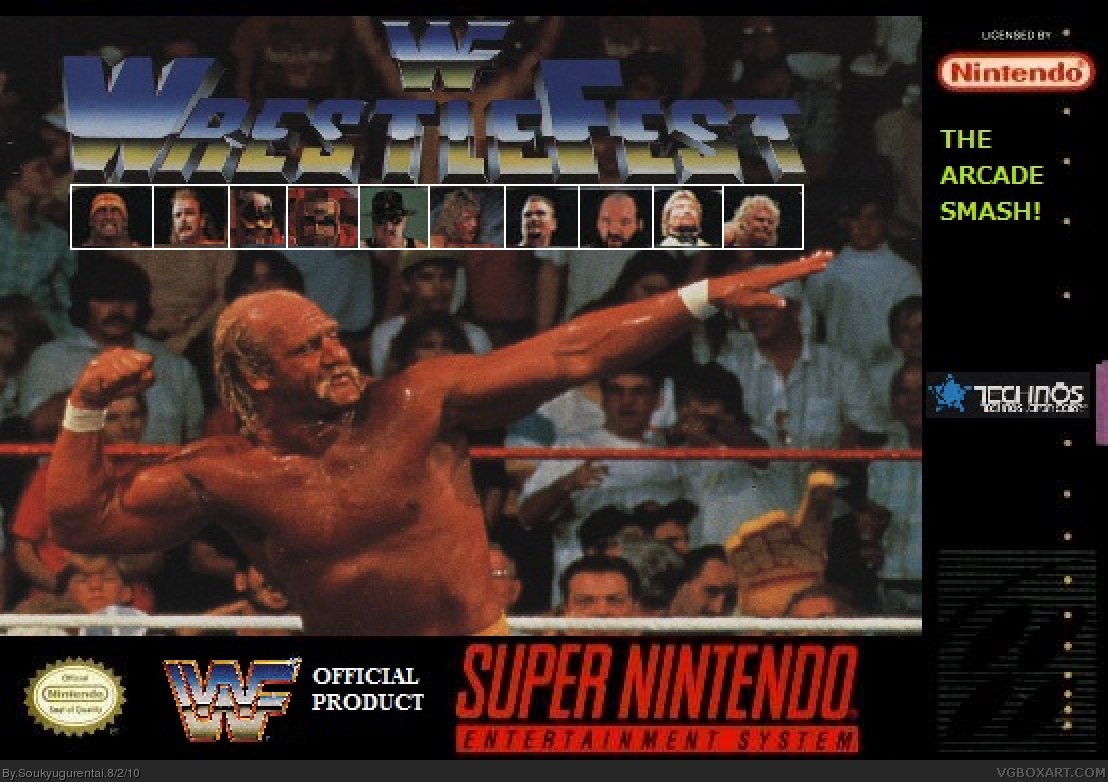 WWF Wrestlefest box cover