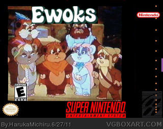 The Ewoks box cover