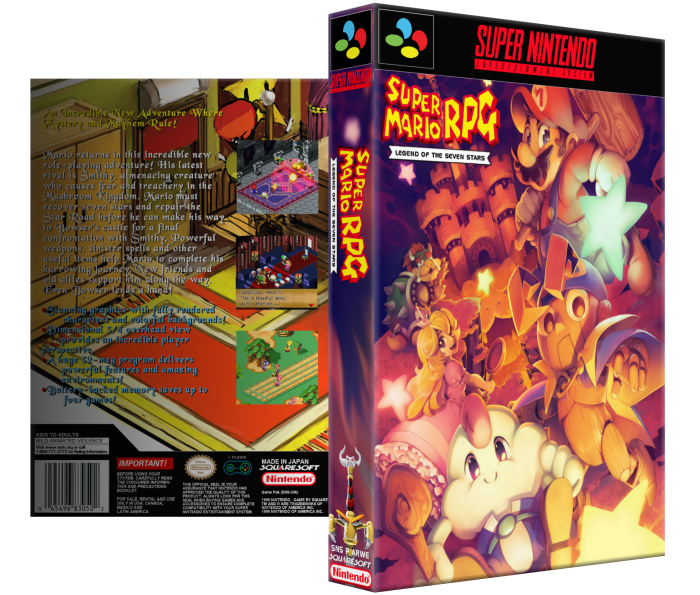 Super Mario RPG: Legend of the Seven Stars box art cover