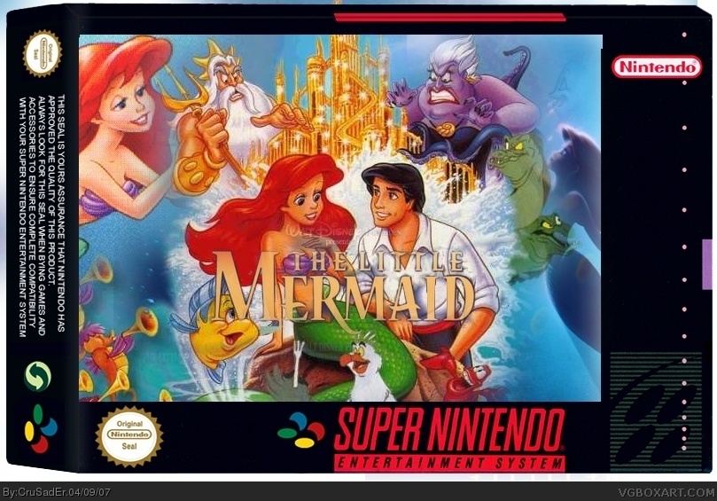 Disney's The Little Mermaid box cover