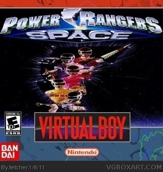 Power Rangers in Space box cover