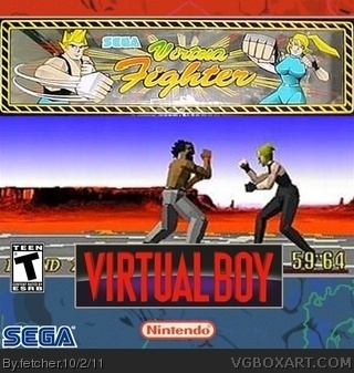 Virtua Fighter box cover