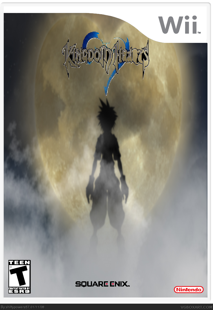 Kingdom Hearts Wii box cover
