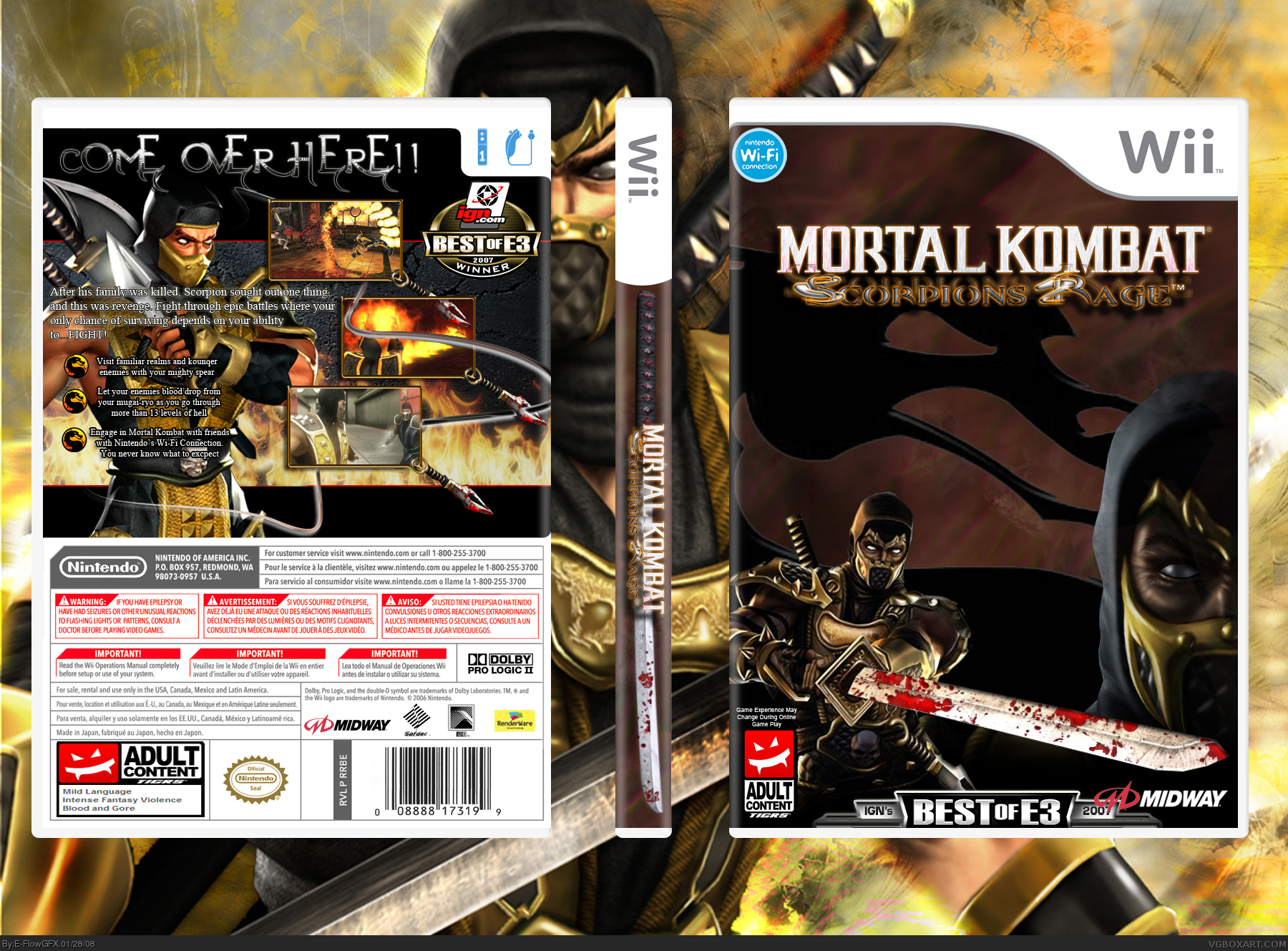 Mortal Kombat: Scorpion's Rage box cover