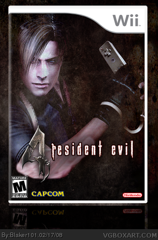 Resident Evil 4: Wii Edition box art cover