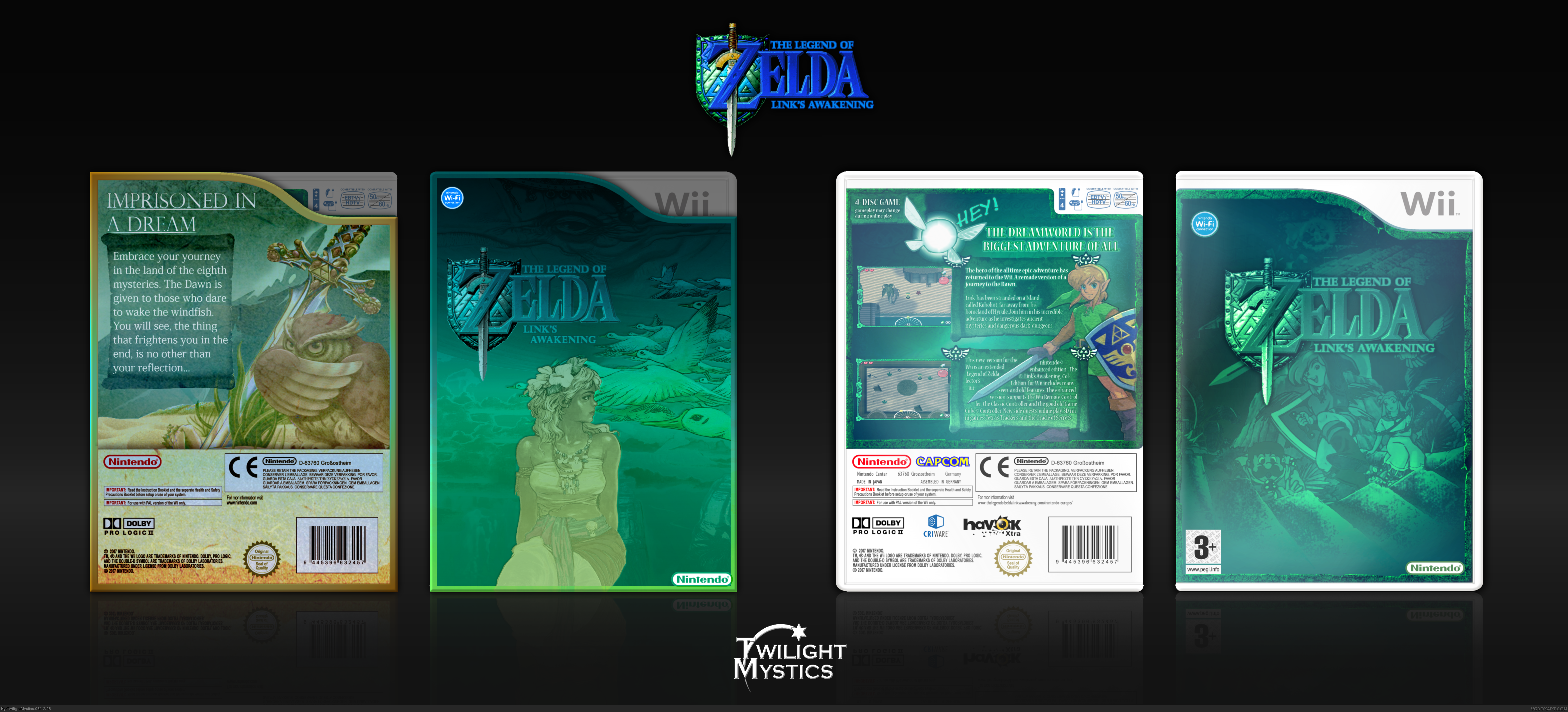 The Legend of Zelda: Link's Awakening CE box cover