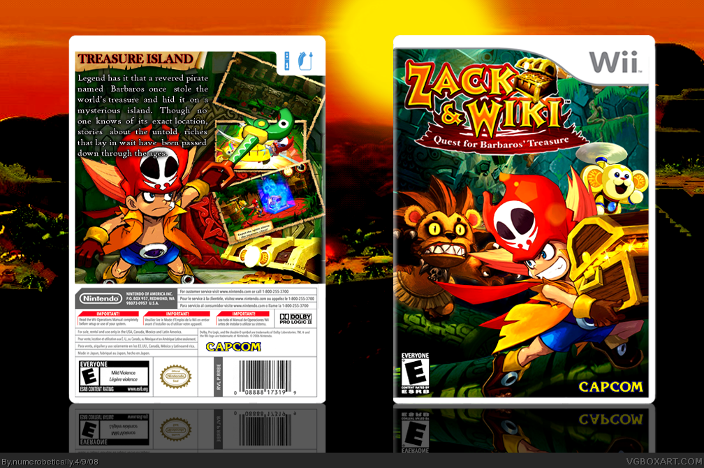 Zack And Wiki: Quest For Barbaros' Treasure box cover