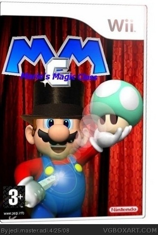 Mario's Magic Class box cover